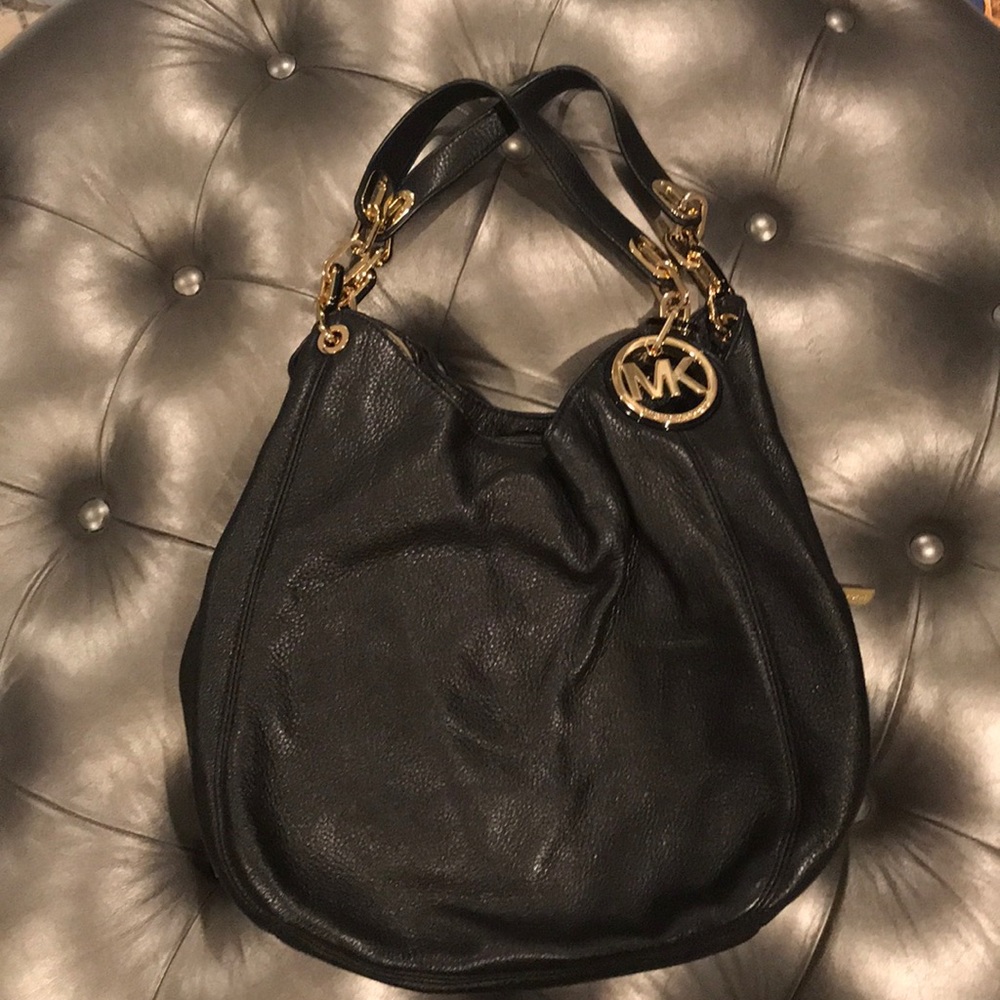 Micheal Kors Black Hobo bag